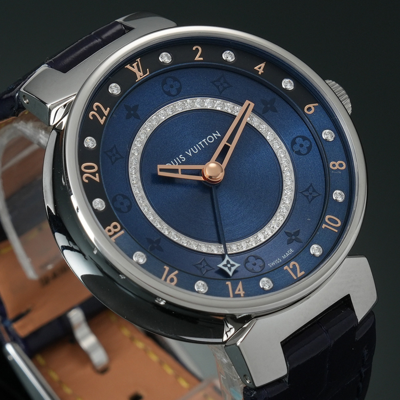 LOUIS VUITTON(NEW)루이비통 땅부르 문 듀얼 타임 QA142Z (새상품) NEW PRODUCT